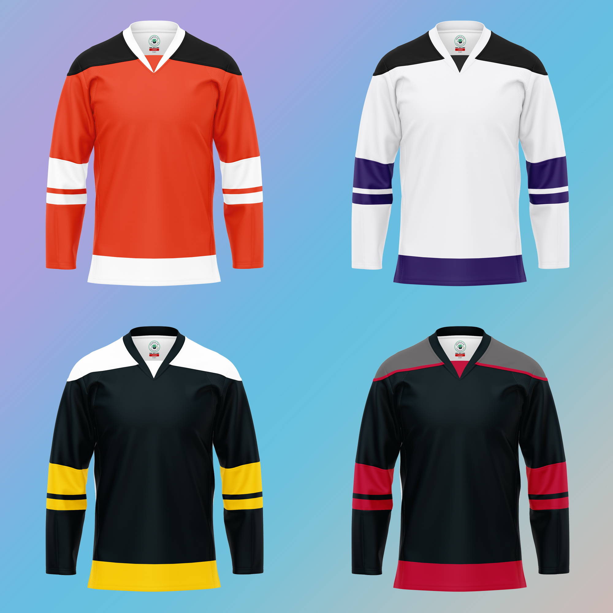 Need a Hockey Jersey Template? Here's a free template! Create ready-to-use  forms at formsbank.com