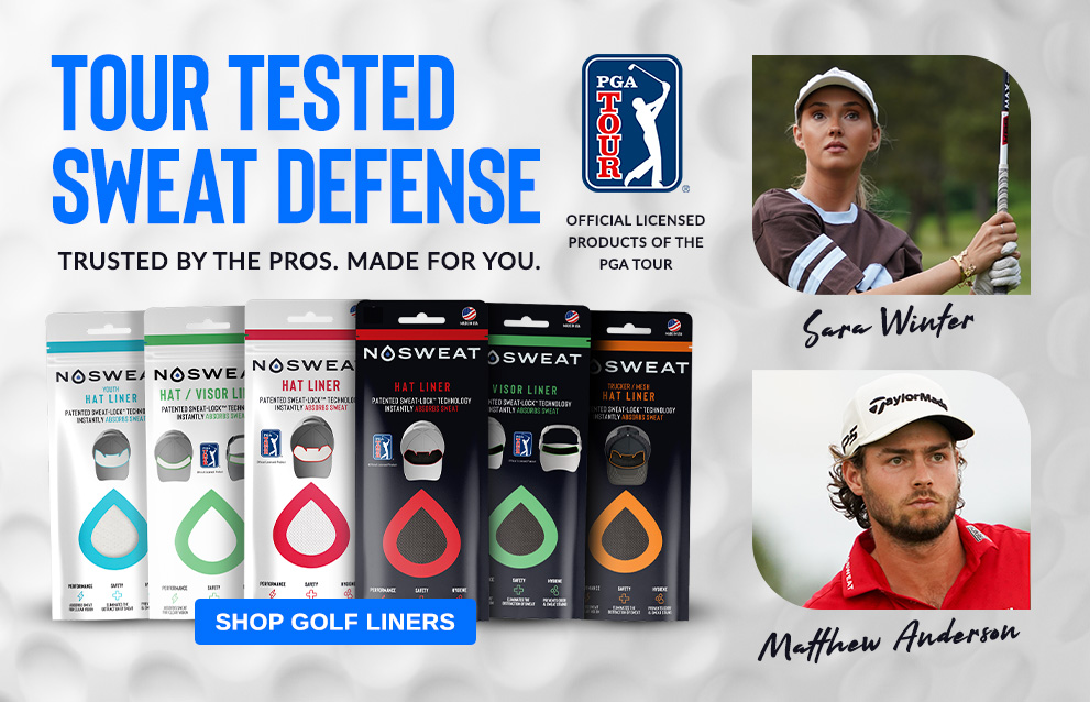 PGA Licensed Sweat Liners