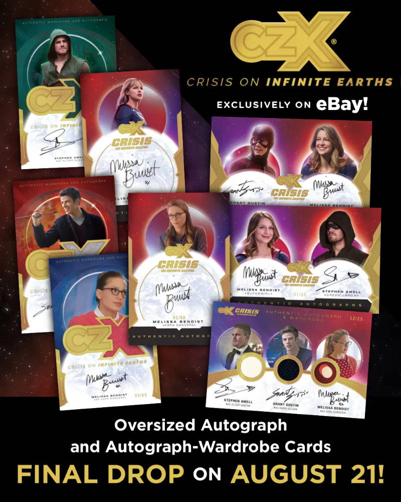 CZX Crisis on Infinite Earths: Oversized Autograph and Autograph 