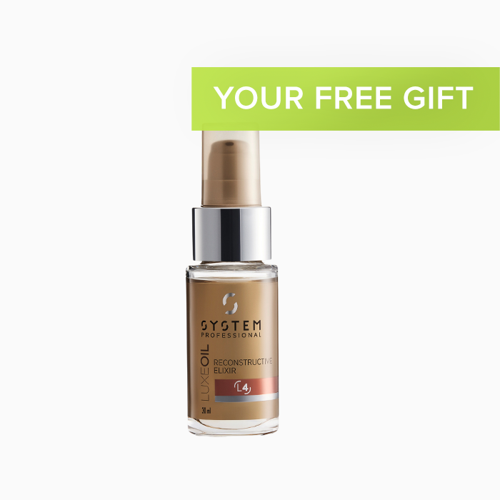 Free SysPro Elixir 30ml with $100+ spend on System Professional online