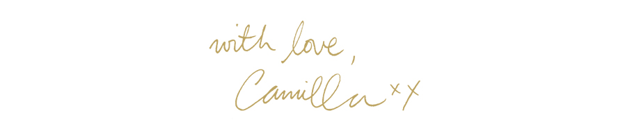 WITH LOVE CAMILLA XX