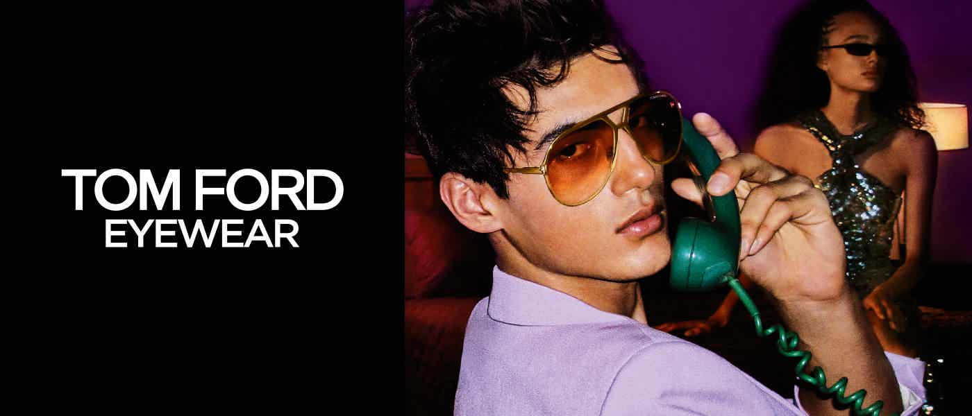 Elevated design and signature details distinguish the Tom Ford Eyewear ...