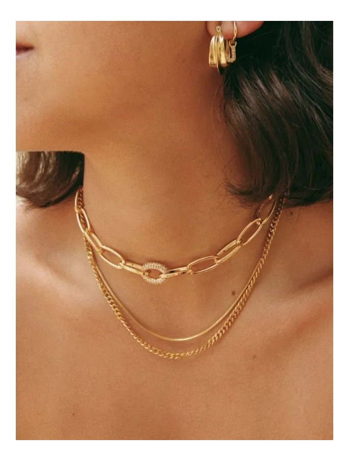 Cyprus Chain - gold plated over stainless steel