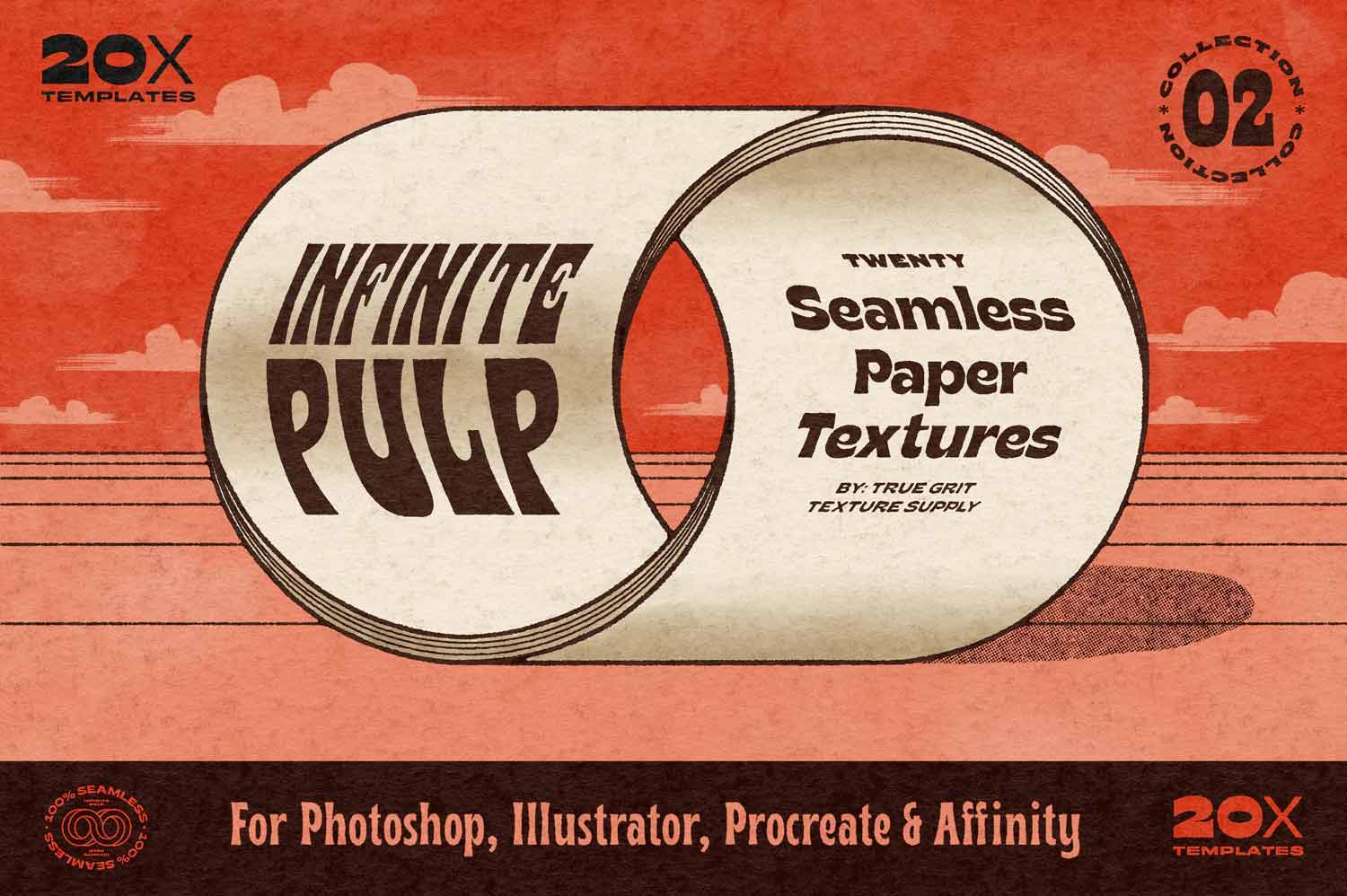 Infinite Pulp 2 by True Grit Texture Supply
