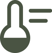 Thermometer icon indicating temperature measurement.