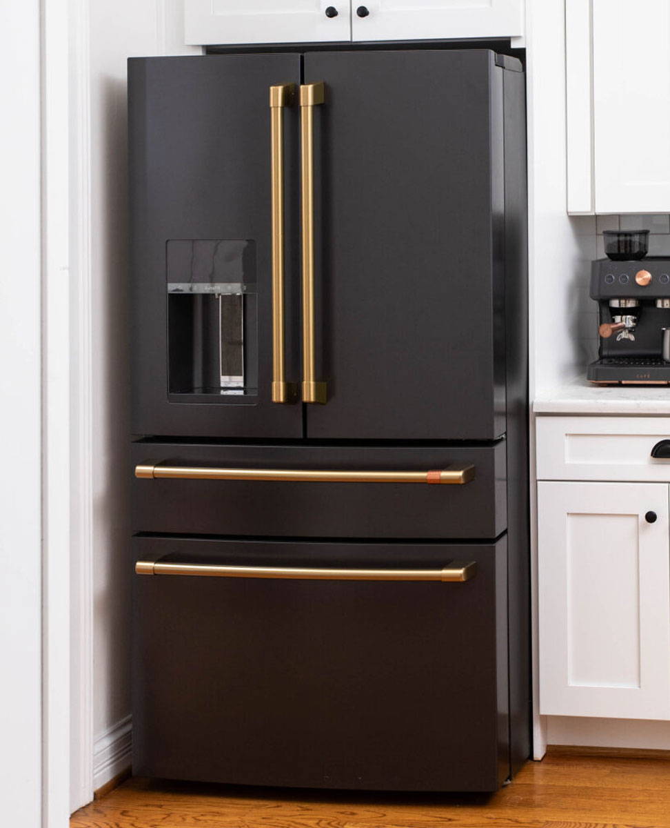 Matte Black French Door Refrigerator
