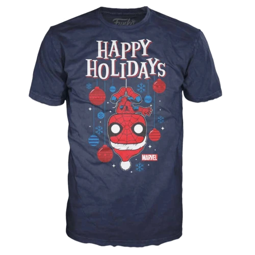 Navy t-shirt with 
