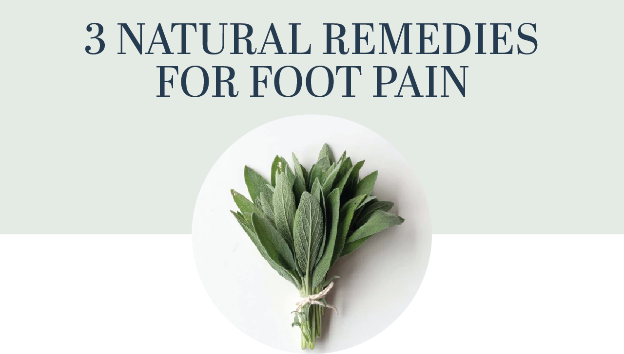 Three Natural Foot Pain Remedies