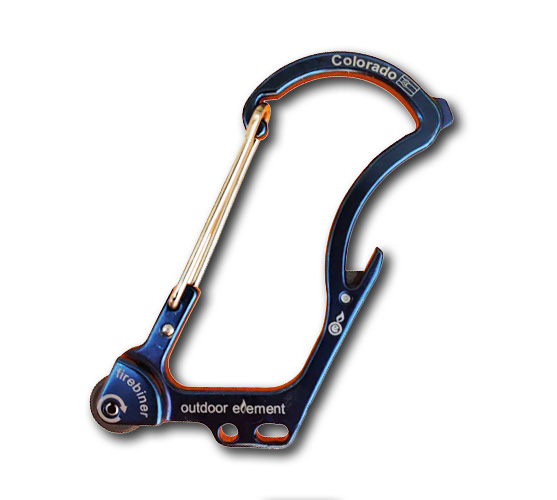 Outdoor Element Firebiner Firestarter Carabiner