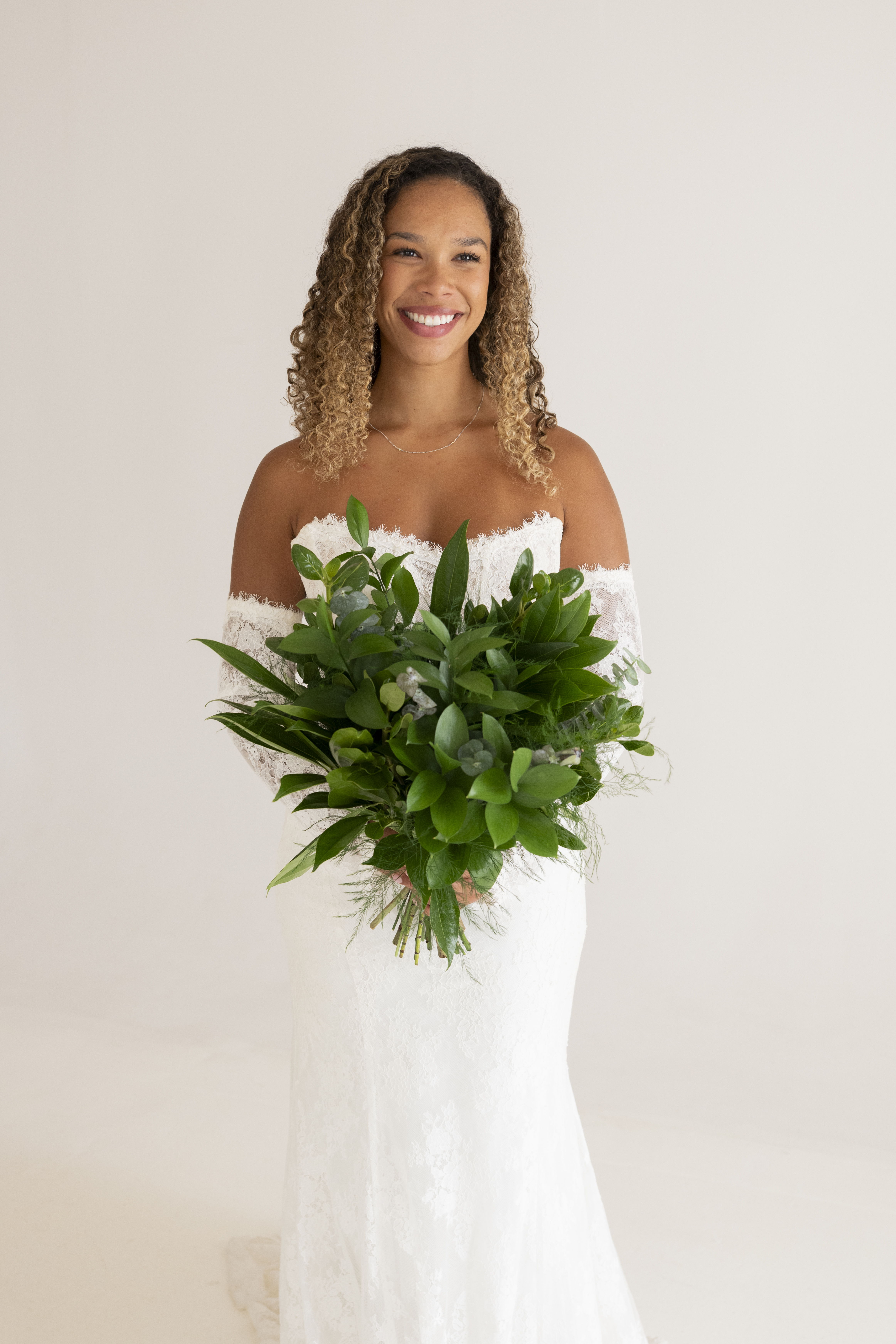 Green Edit bridal bouquet