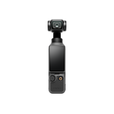 The DJI Osmo Pocket 4 against a white background