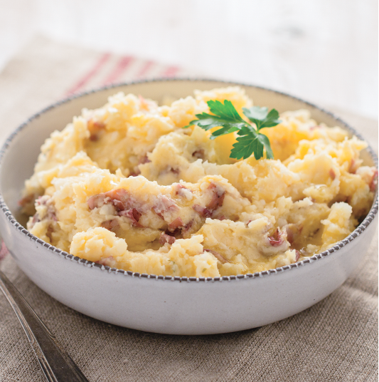 Garlic Cheddar Mashed Potatoes