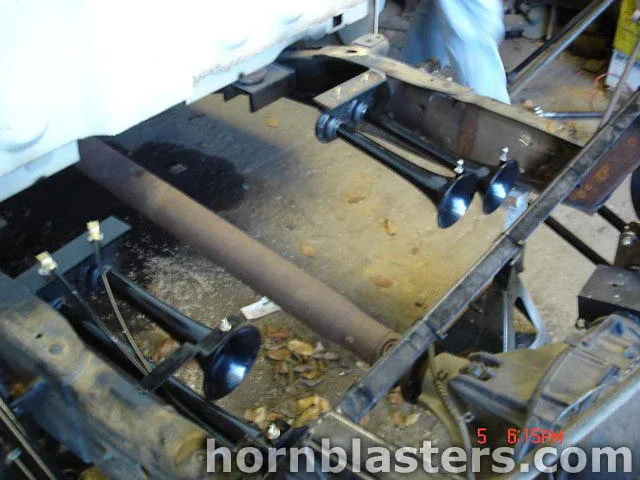Noel's 2000 Ford F150 Super Cab Train Horn Install