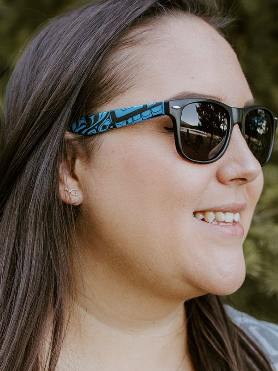 Whale Sunglasses Matte Frames by Fraser Williams