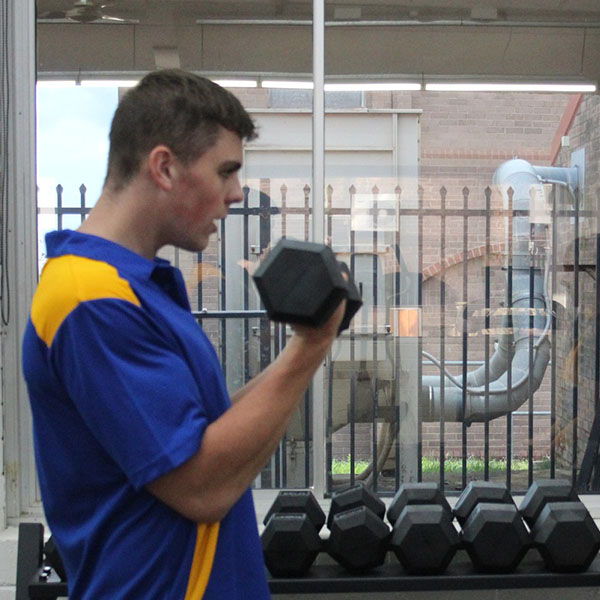 Gilroy Catholic College gym fitout