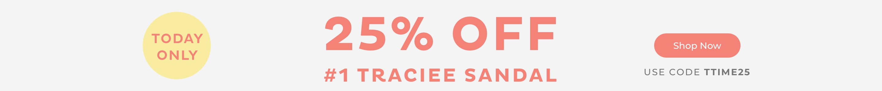 25% Off Traciee Sandals