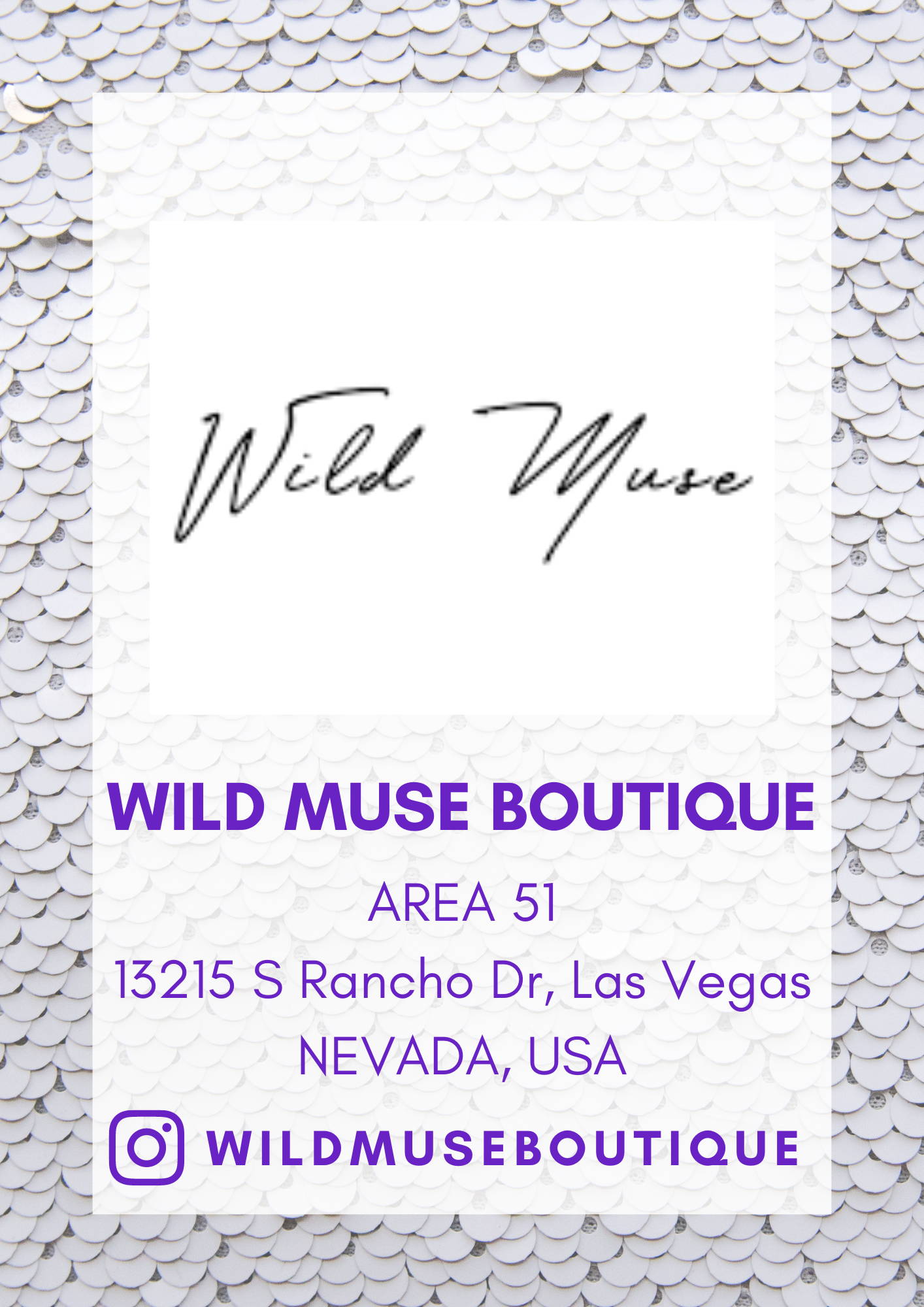 Wild Muse Boutique Las Vega Sea Dragon Studio Holographic Festival Clothing Retail Partner