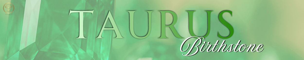 Taurus birthstone banner
