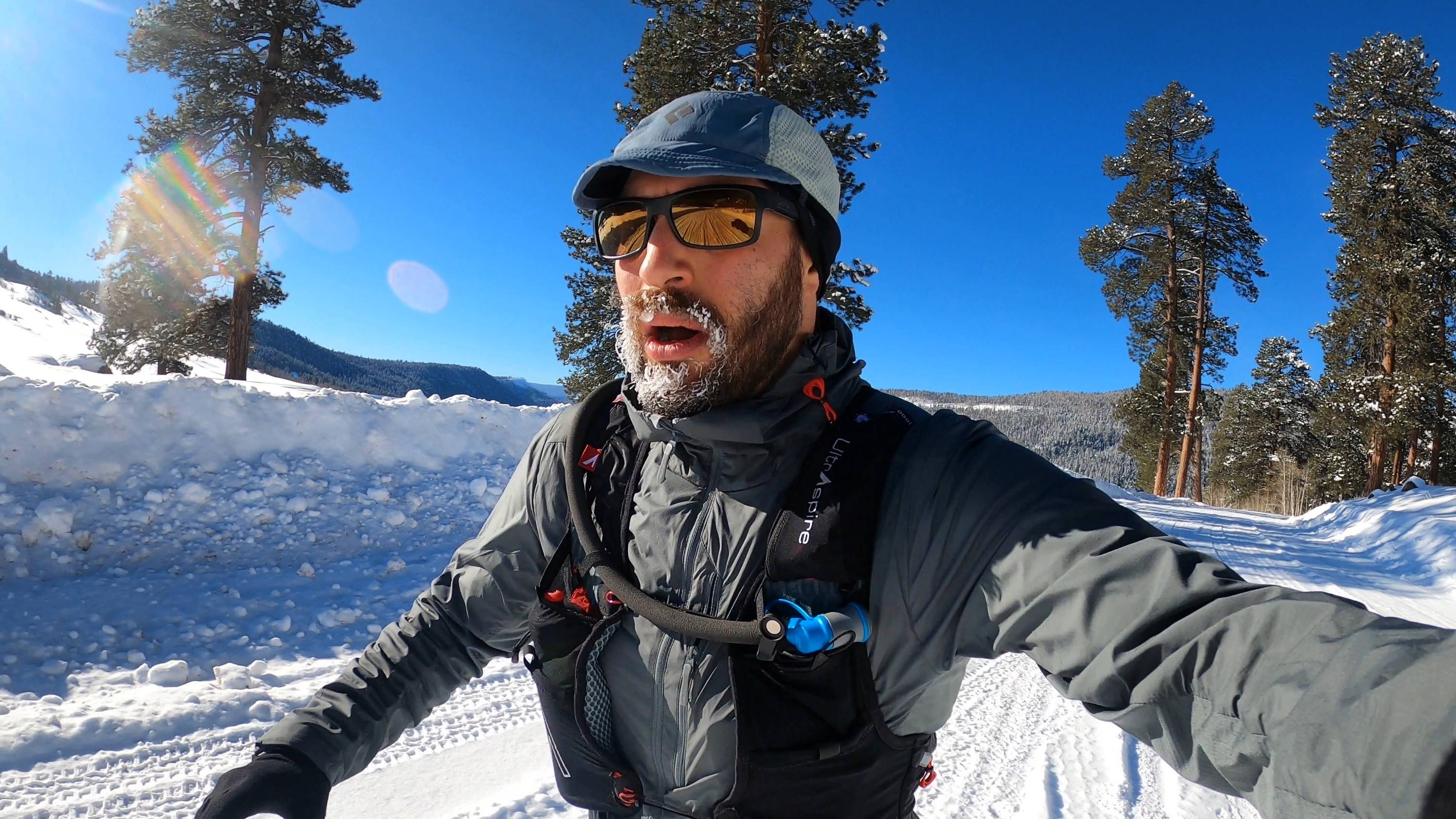 A winter run in the colorado mountains can leave you feeling cold 