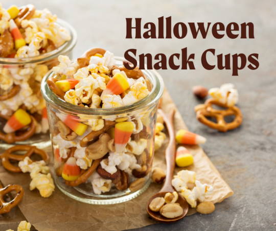 Halloween Snack Cups