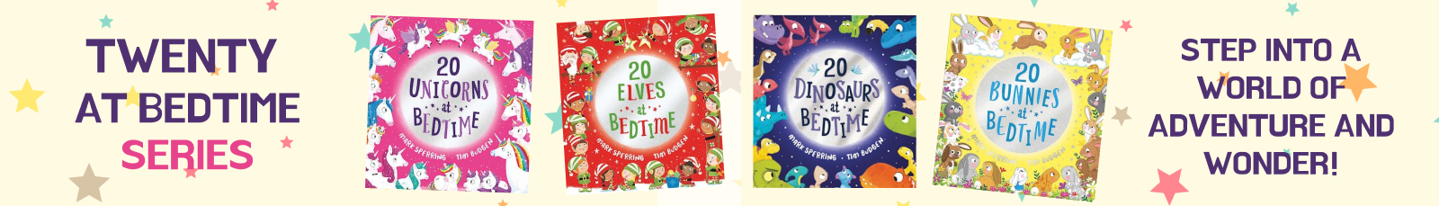 Shop Twenty at Bedtime books for kids and step into a world of adventure and wonder!