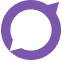 Purple circle Spacetalk icon