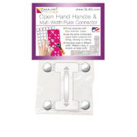 Handle / Multi-widths ruler connector by Guidelines4Quilting