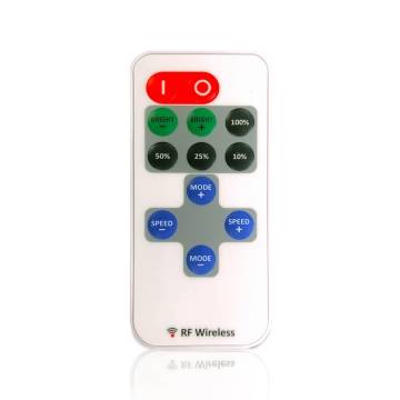 Flicker-free single color LED remote