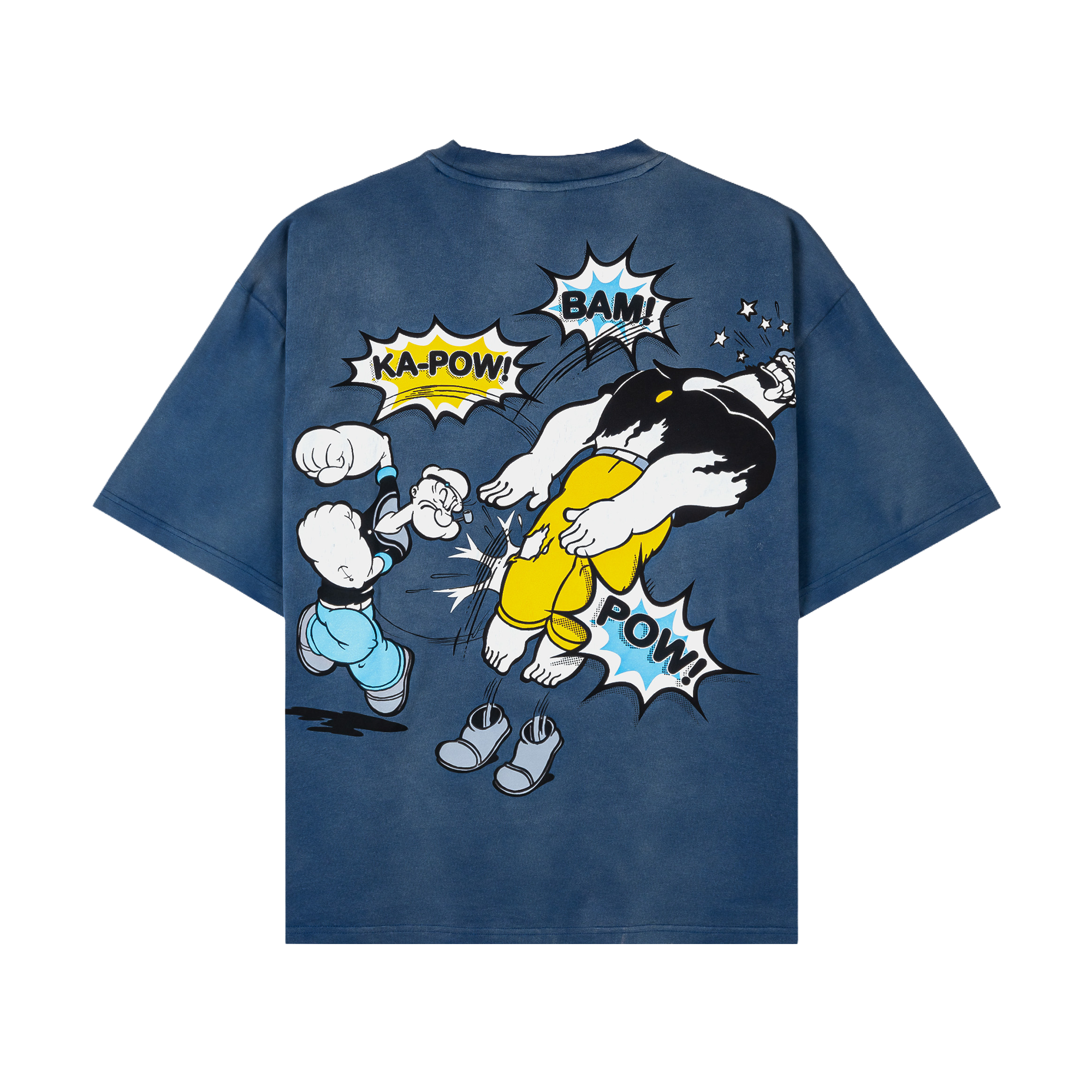Navy blue t-shirt with 