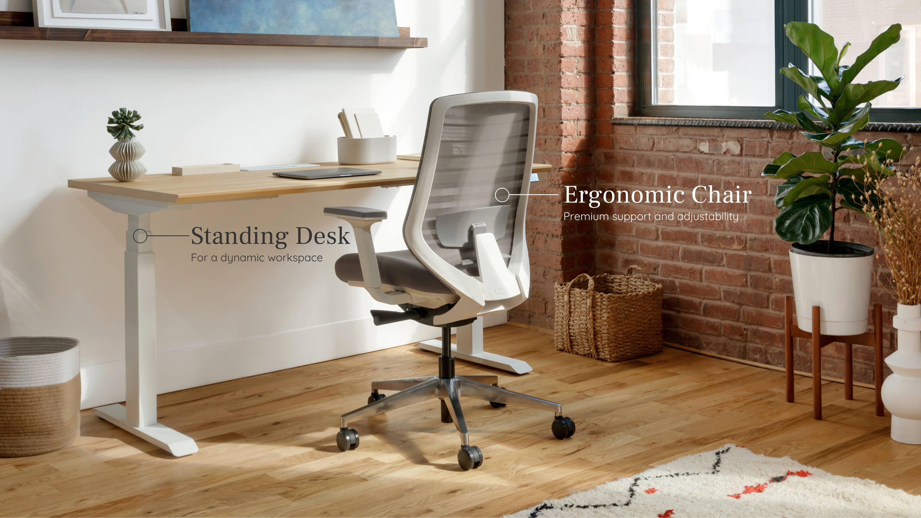 Ergonomic Package Standing Desk Package Branch
