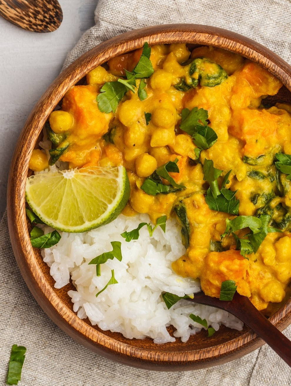 simple vegan chickpea curry recipe