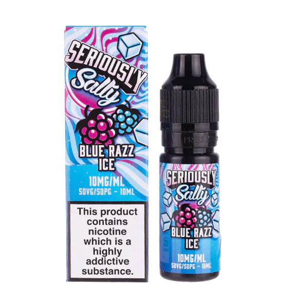 E-liquid bottle labeled 