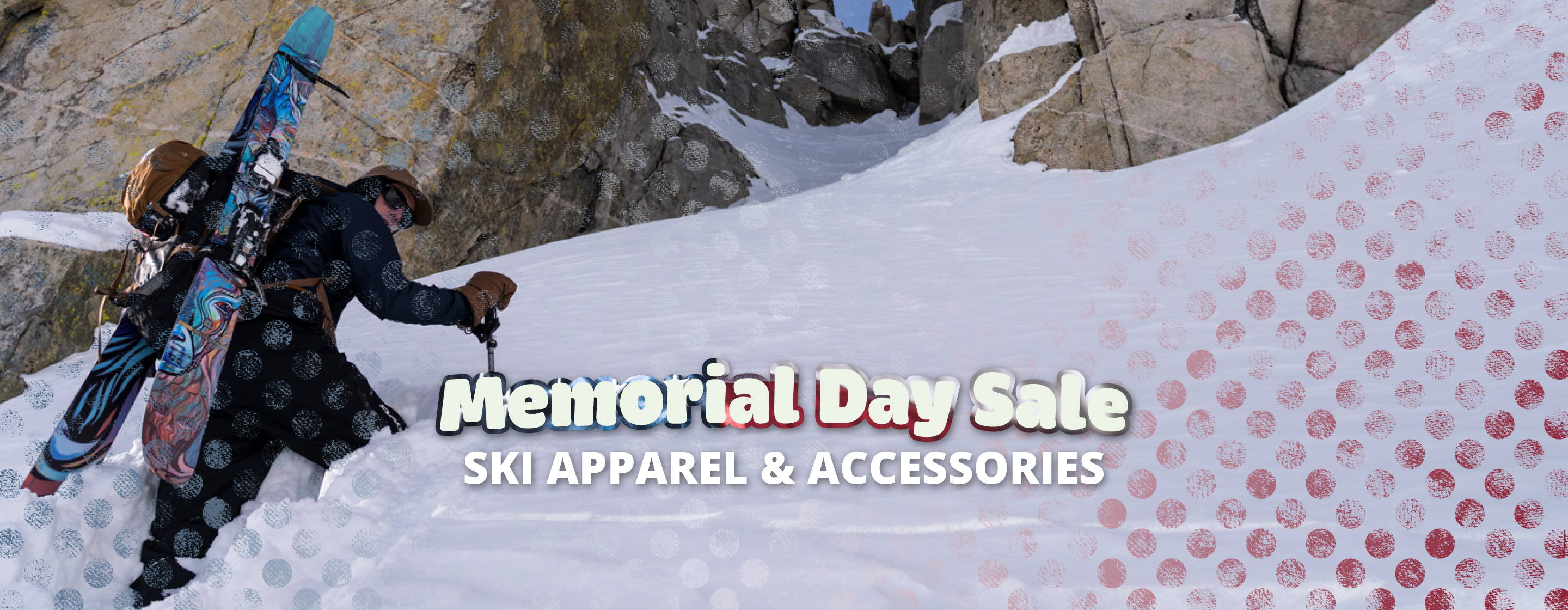 memorial day sale: ski apparel and accessories