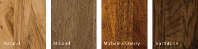 Amish Table Wood Guide Hickory Popular Stain Choices