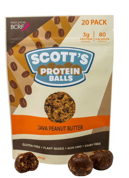 Java Peanut Butter protein balls
