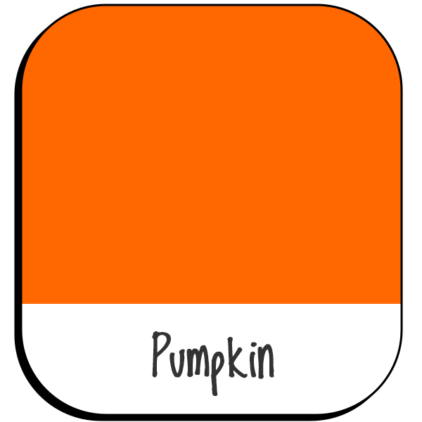 Colour Swatch labelled pumpkin