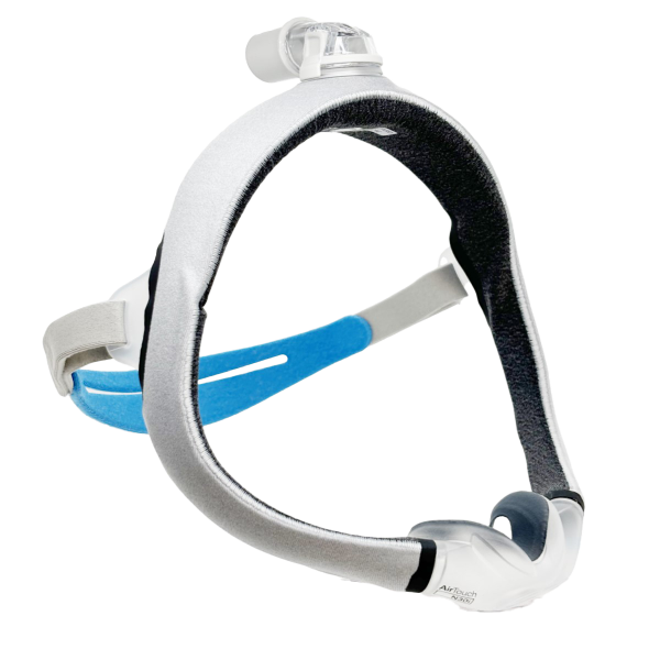 Side View of ResMed AirTouch N30i CPAP Mask W/ Headgear