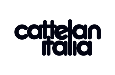 Cattelan Italia logo in a bold, modern font.