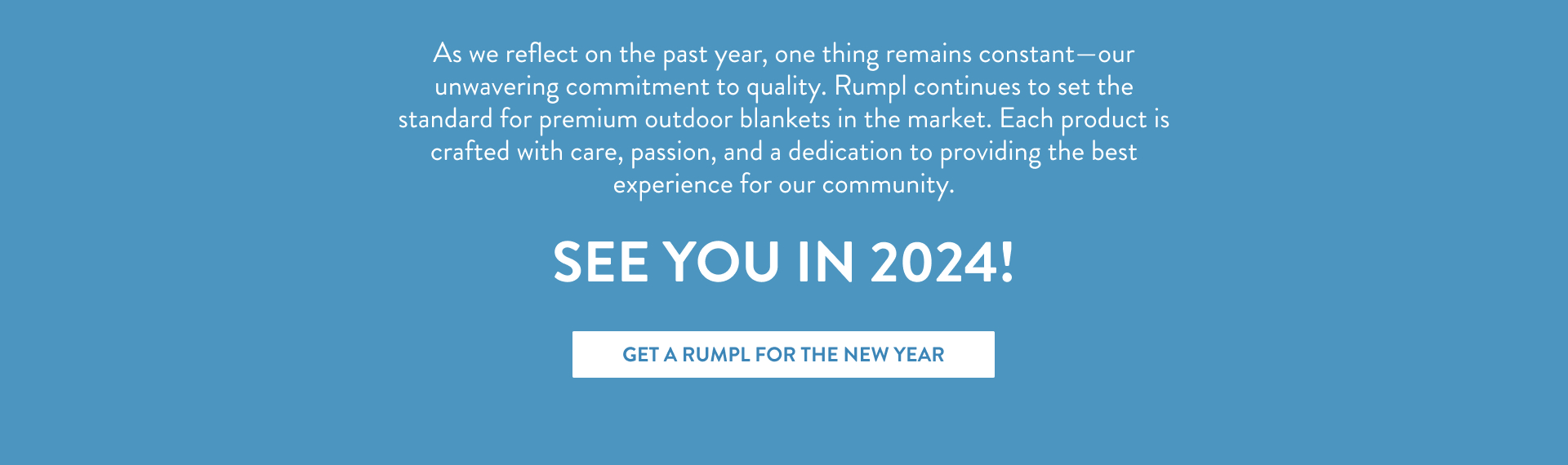 Get a Rumpl for New Year