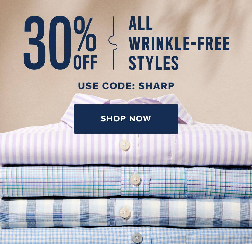 Collection of UNTUCKit wrinkle-free button downs. 