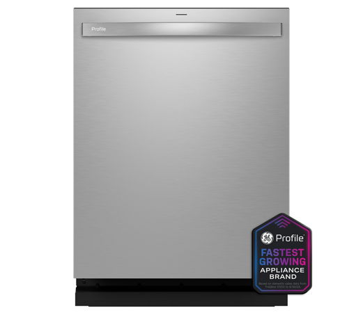 Stainless dishwasher with a 