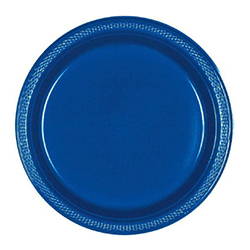 Royal blue plate. Shop all royal blue party supplies.