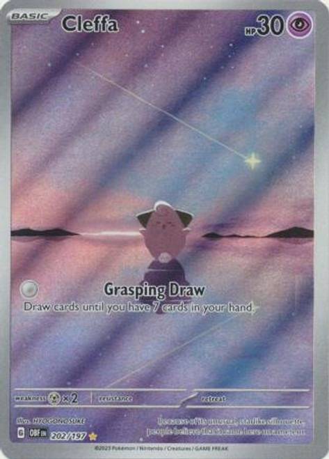 cleffa grasping draw card