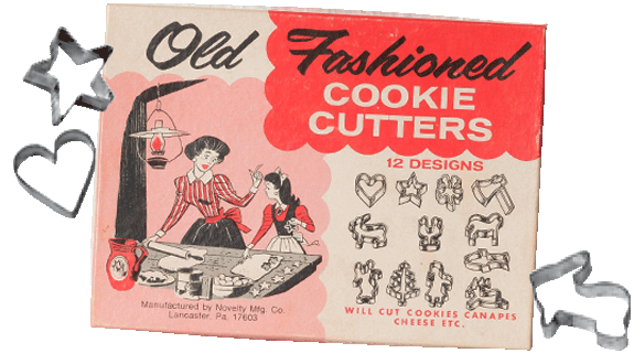 Novelty Manufacturing Co. cookie cutter packaging