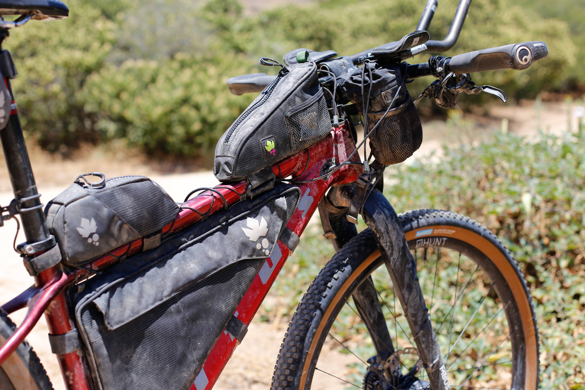 Sofianes rigged up race-winning bike