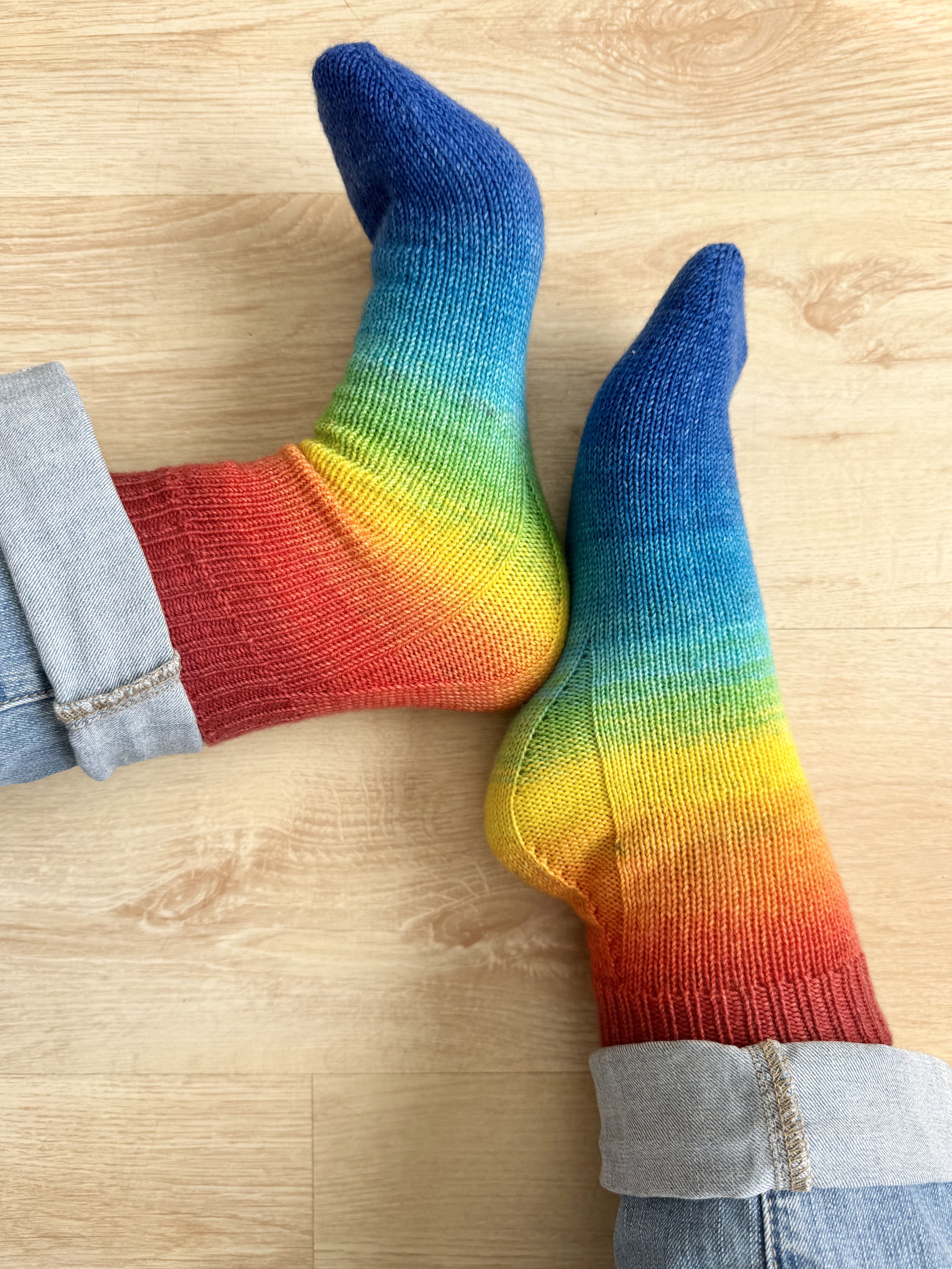 Gradient Sock pattern