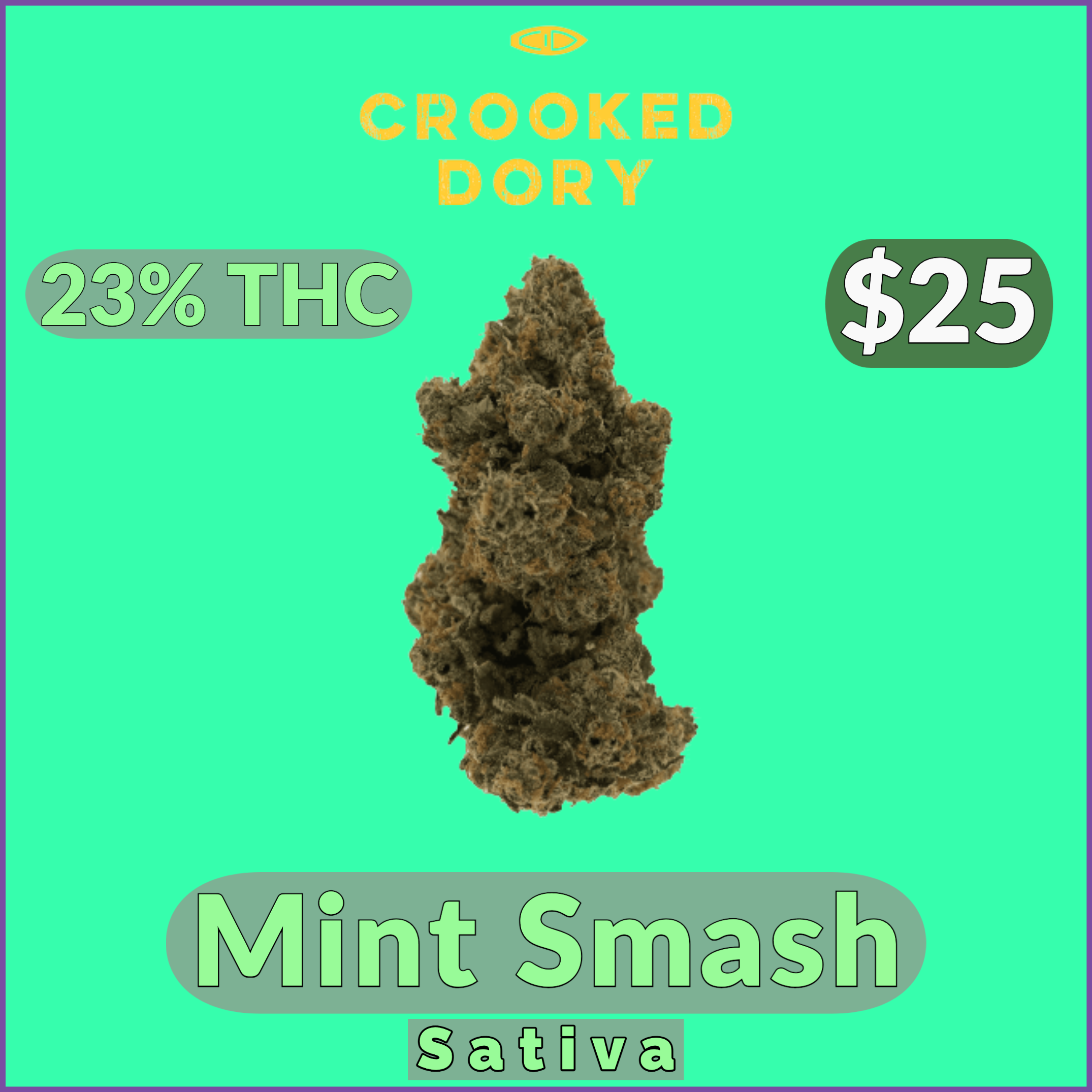 Mint Smash by Crooked Dory | Jupiter Cannabis Winnipeg