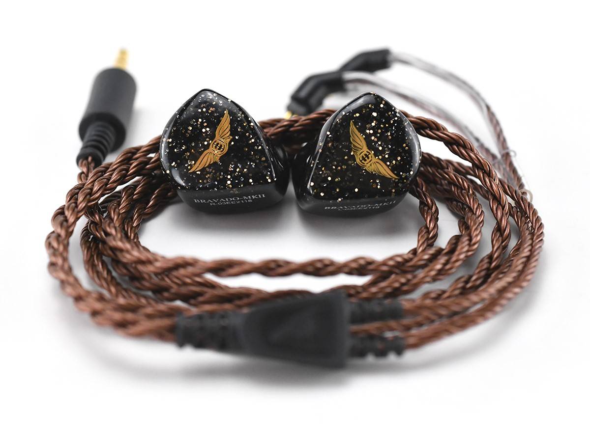 Bravado MK-II with Bronze Dragon IEM cable