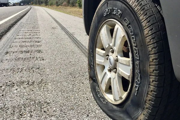 Low tire needing inflation