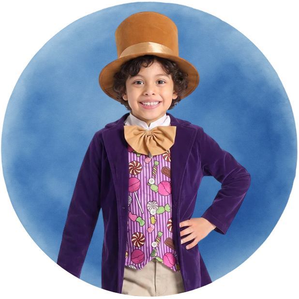 Bots Book Week Costumes. Featuring the CostumeBox Exclusive Chocolate Factory Owner Costume. Click to shop all Boys Book Week Costumes.